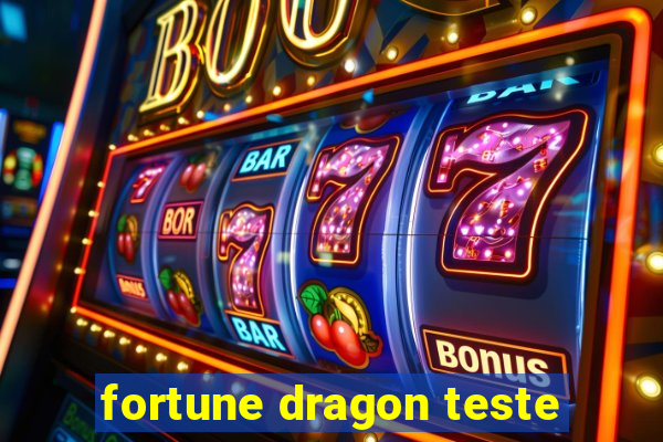 fortune dragon teste